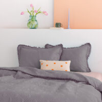 Σετ Κουβερλί υπέρδιπλο 220x240 MORGAN SILVER