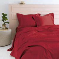 Σετ Υπέρδιπλα Σεντόνια 230x260 Ruby RED