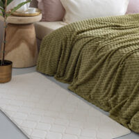 Ταπέτο κρεβατοκάμαρας αντιολισθητικό 66x140 MEMO IVORY