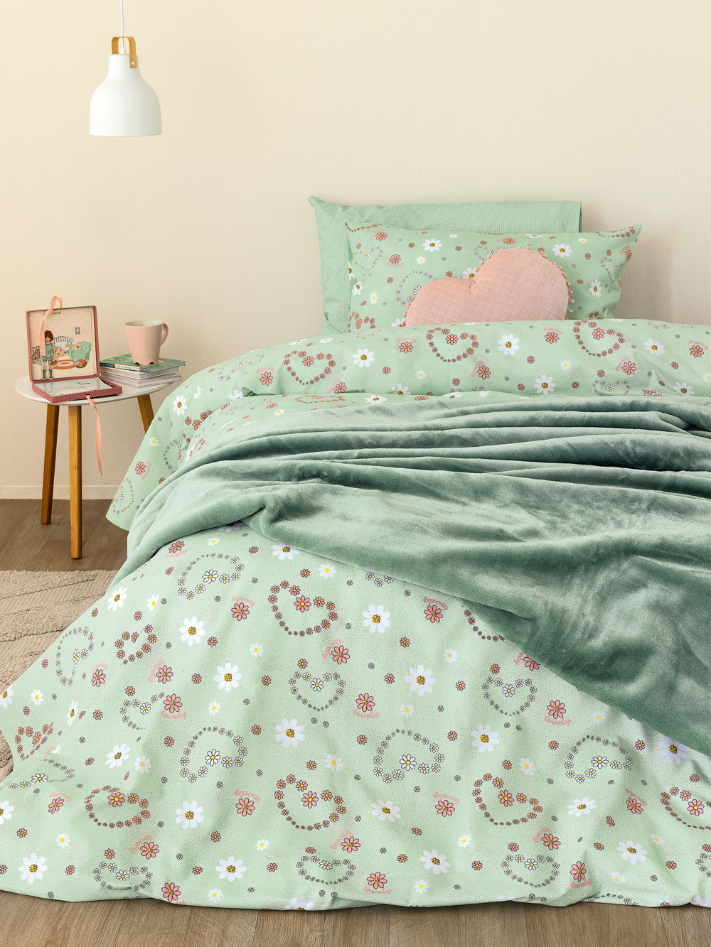 Σετ Μονά Σεντόνια My Kingdom 170x260 MK758 Χωρίς Λάστιχο Σετ Μονά Σεντόνια My Kingdom 170x260 MK758 Χωρίς Λάστιχο