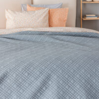 Κουβερλί υπέρδιπλο 220x240 PITHA GREY