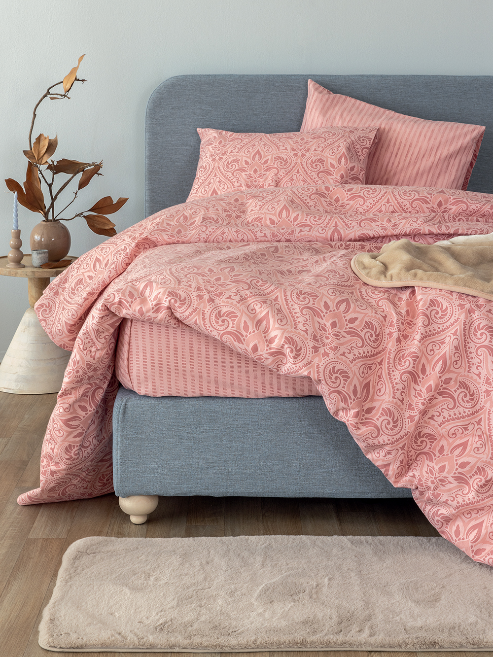Σετ King Size Σεντόνια Flannel Beauty 280x265 FB0233