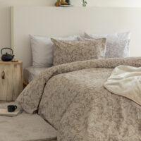 Σετ Παπλωματοθήκη Υπέρδιπλη Flannel Beauty 240x250 FB0225
