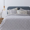 Σετ Κουβερλί King size 260x240 IFIGENEIA SILVER