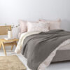 Κουβέρτα muslin 250x240 MOUS GREY
