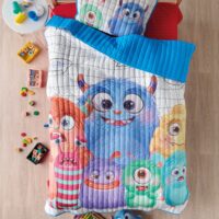 MOSTRO ΣΕΤ 2 ΤΕΜ ΚΟΥΒΕΡΤΟΡΙΟ ΜΟΝΟ - MICROFIBER