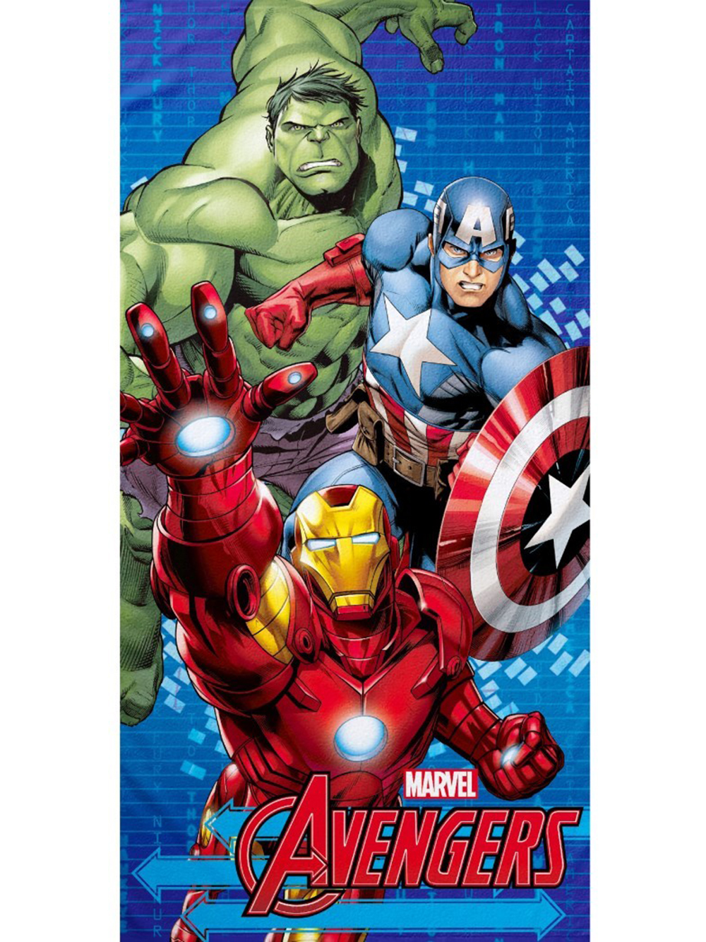 Πετσέτα Θαλάσσης Disney Beach Collection 75x150 AVENGERS