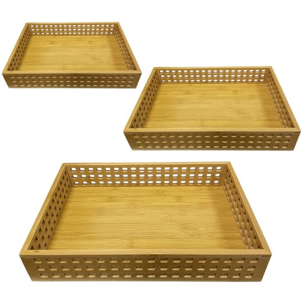 ΔΙΣΚΟΣ BAMBOO ΠΑΡΑΛ/ΜΟΣ ΣΕΤ3 37X25X7/40X28X7/ 46X33X7ΕΚ