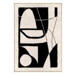 ΠΙΝΑΚΑΣ ΣΕ ΚΑΜΒΑ ΜΠΕΖ ΜΑΥΡΟΣ PS 50Χ70ΕΚ