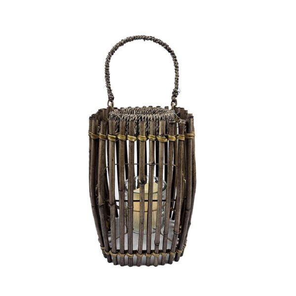 ΦΑΝΑΡΙ BAMBOO ΜΕ ΔΟΧΕΙΟ ΓΙΑ ΡΕΣΩ L 12,5X21X30EK