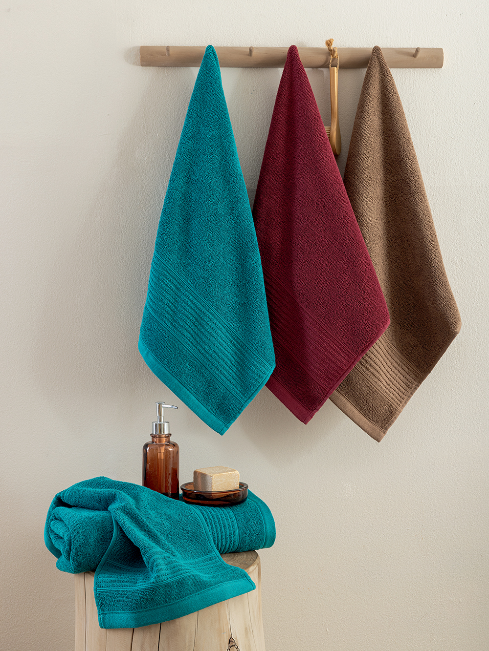 Σετ Πετσετες Towels Collection ROKE MOKA