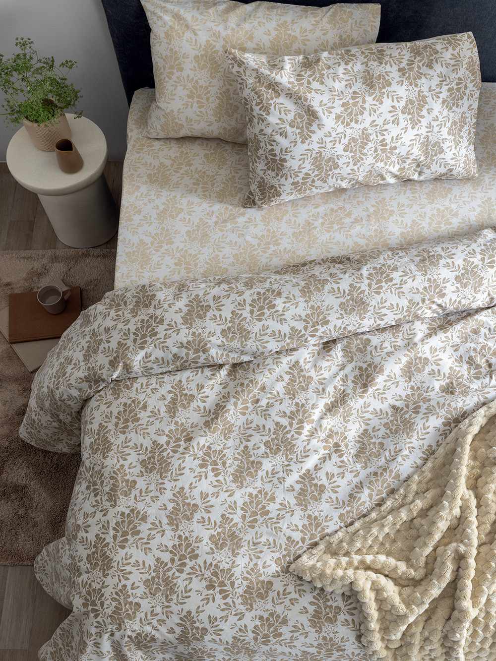 Σετ Υπέρδιπλα Σεντόνια Fashion Life 240x260 FL6279 Με Λάστιχο