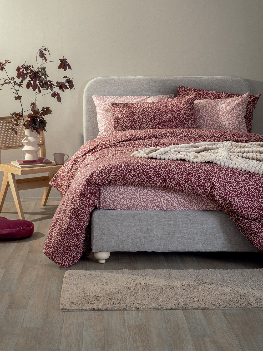 Σετ Υπέρδιπλα Σεντόνια Fashion Life 240x260 FL6285 Χωρίς Λάστιχο