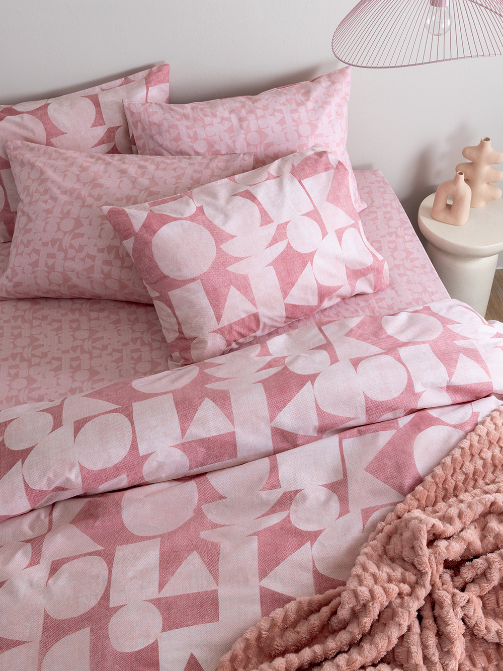 Σετ Μονά Σεντόνια Fashion Life 170x260 FL6289 Με Λάστιχο