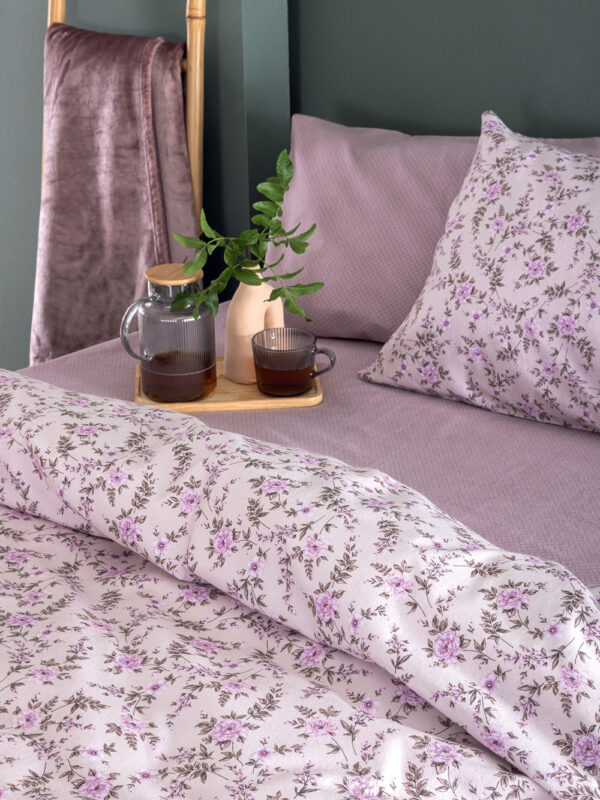 Σετ Μονά Σεντόνια Flannel Beauty 170x265 FB0235 Χωρίς Λάστιχο