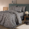 Σετ Μονά Σεντόνια Flannel Beauty 170x265 FB0242 Με Λάστιχο