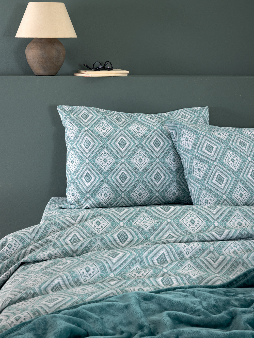 Σετ King Size Σεντόνια Flannel Beauty 280x270 FB0239 Σετ King Size Σεντόνια Flannel Beauty 280x270 FB0239