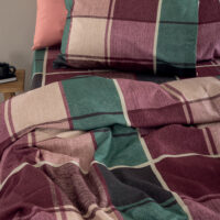 Σετ Παπλωματοθήκη Μονή Flannel Beauty 170x250 FB0237