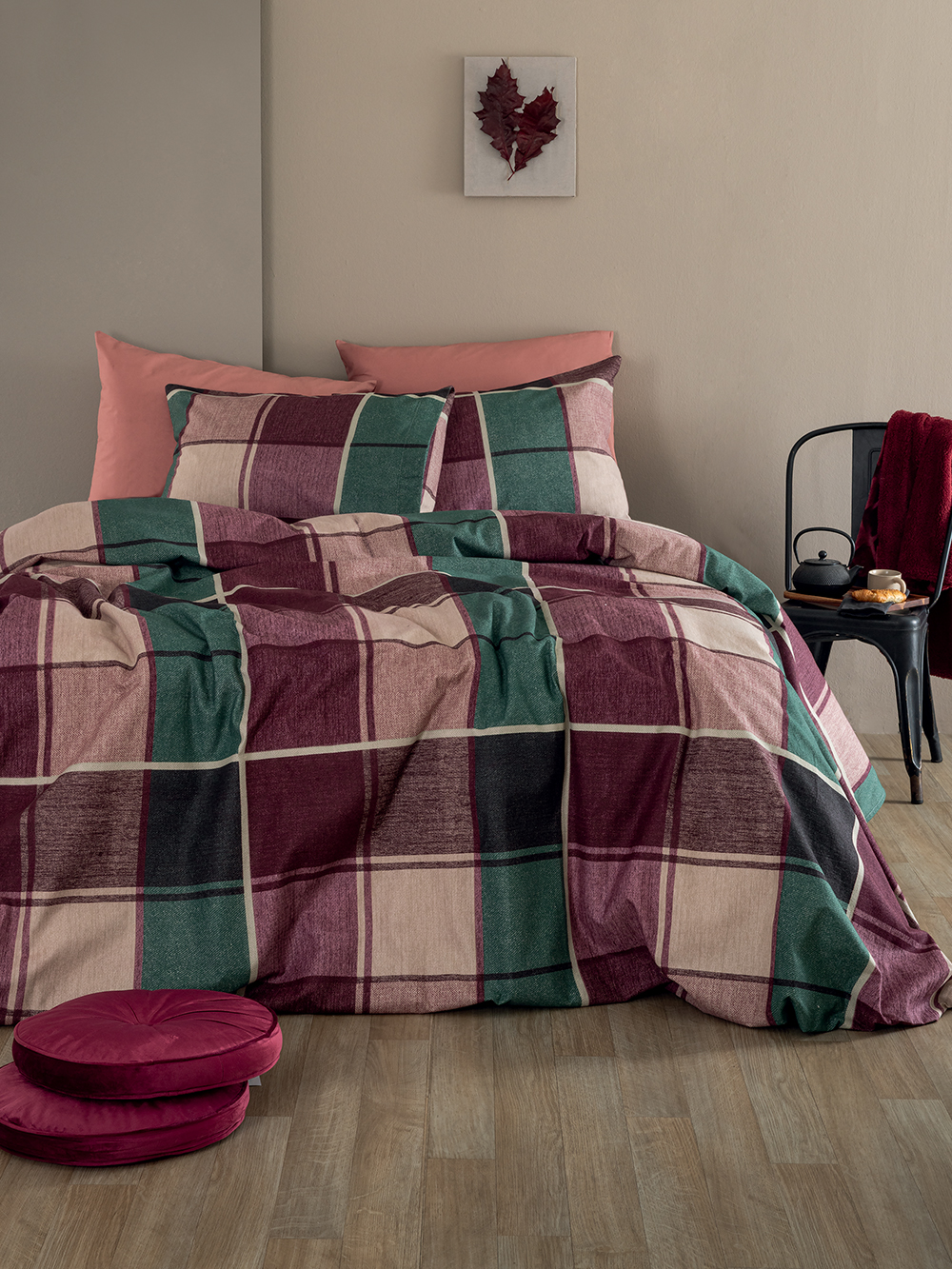 Σετ Παπλωματοθήκη Υπέρδιπλη Flannel Beauty 240x250 FB0237 Σετ Παπλωματοθήκη Υπέρδιπλη Flannel Beauty 240x250 FB0237