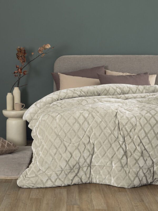 Κουβερτοπάπλωμα Μονό 160x240 NADINE/5 ICE