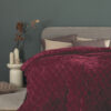 Κουβερτοπάπλωμα King size 240x260 NADINE/5 BORDO