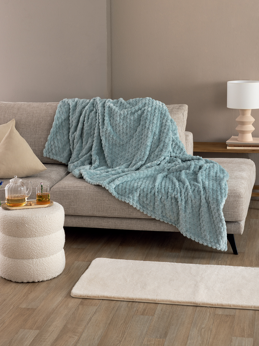 Κουβέρτα Fleece 160x220 ASTER JADE