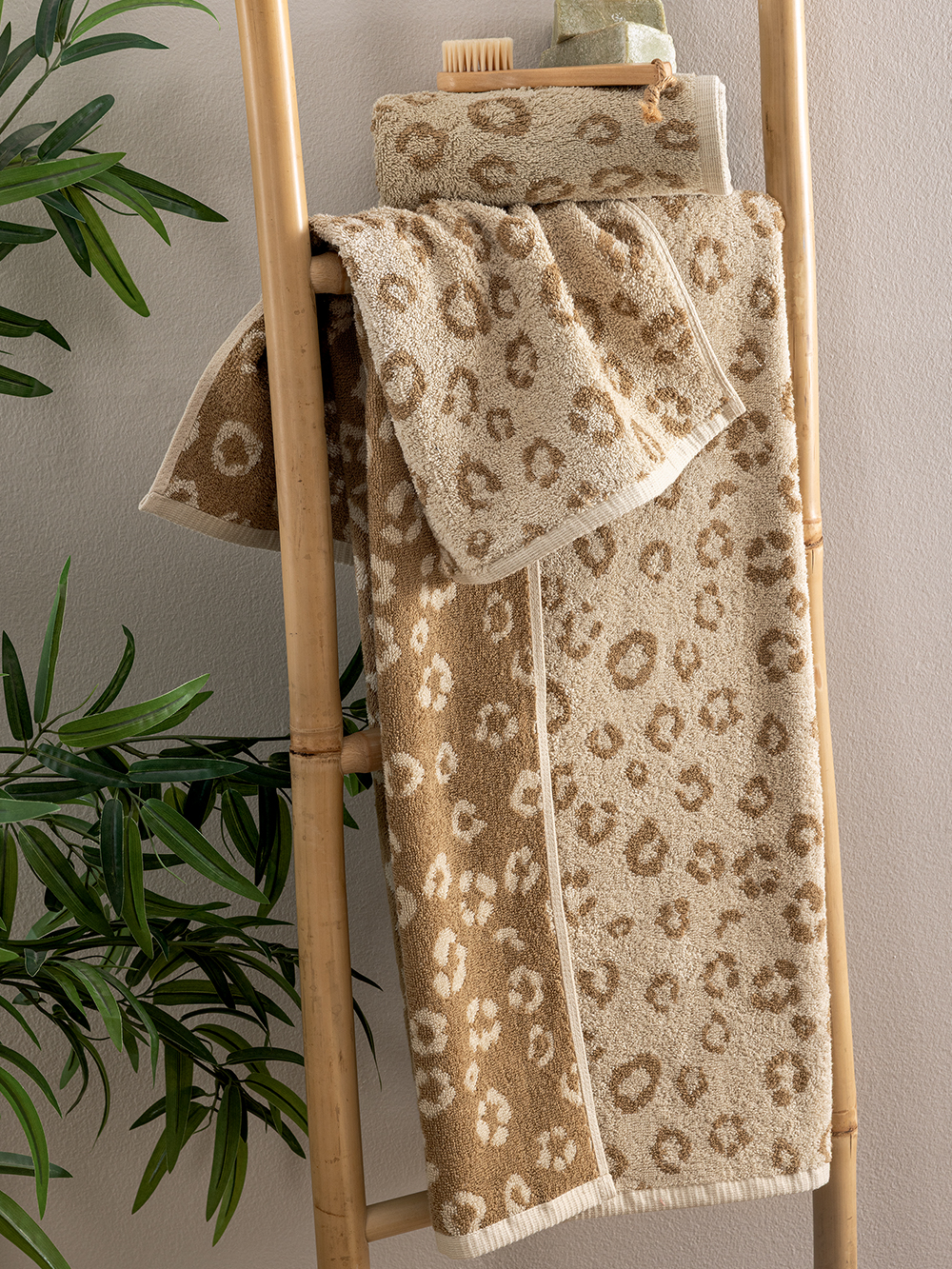 Πετσέτα Προσώπου Towels Collection 50x90 PAM BEIGE Πετσέτα Προσώπου Towels Collection 50x90 PAM BEIGE