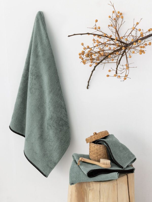 Πετσέτα Λουτρού Towels Collection 70x140 BROOKLYN SAGE