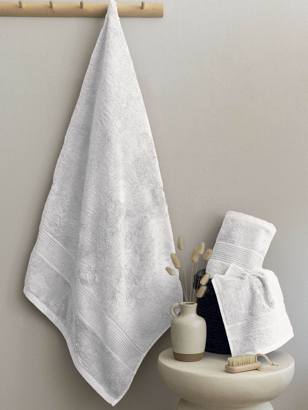 Πετσέτα Λουτρού Towels Collection 80x160 VINS WHITE Πετσέτα Λουτρού Towels Collection 80x160 VINS WHITE