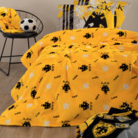 Κουβέρτα Ημίδιπλη 160x220 AEK BL