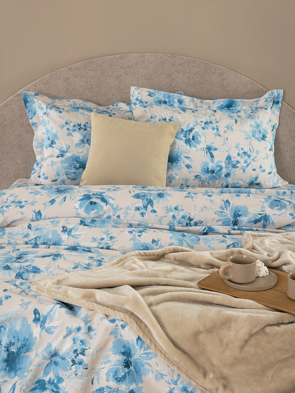 Σετ Παπλωματοθήκη Μονή Ivy 170x250 IS812