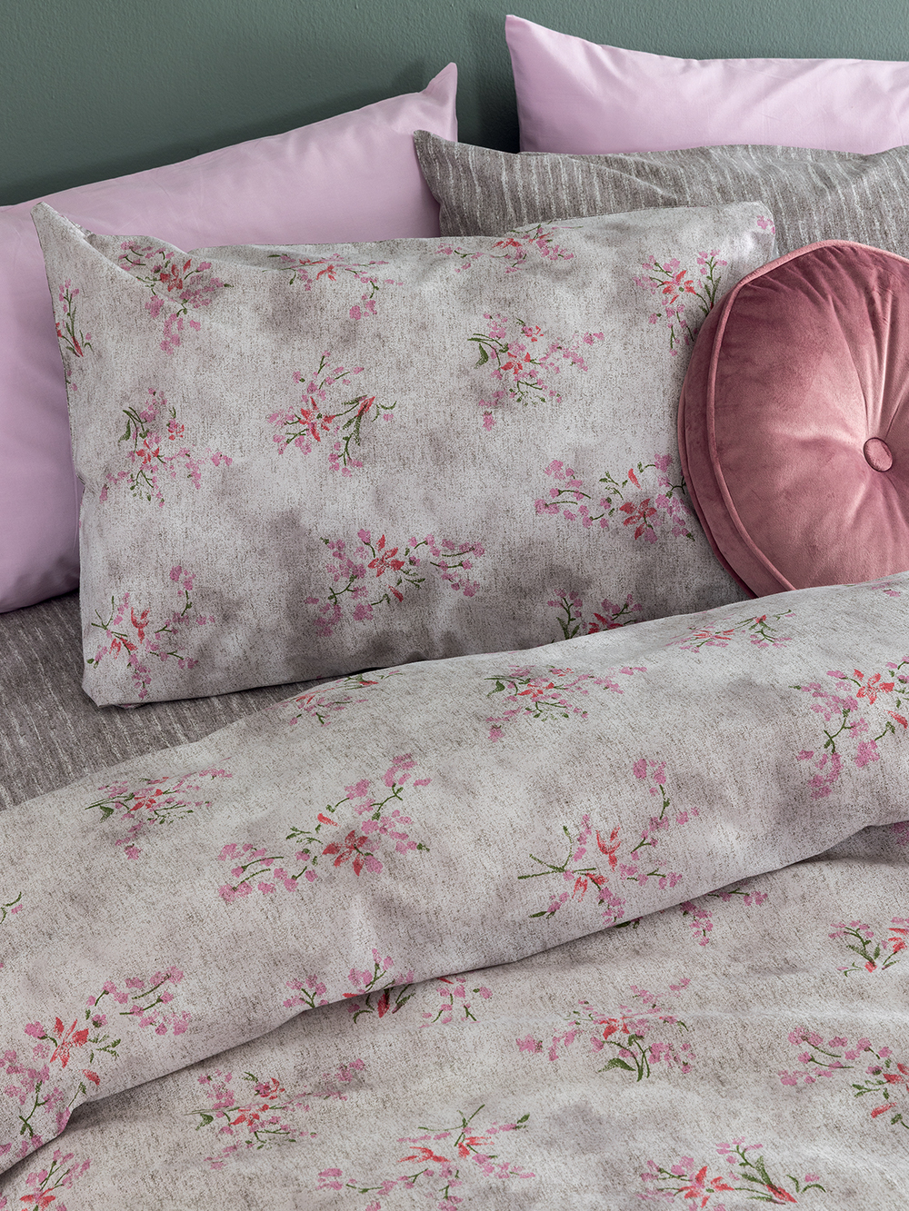 Σετ Μονά Σεντόνια Fashion Life 170x260 FL6293 Με Λάστιχο