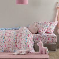 Σετ Μονά Σεντόνια My Kingdom 170x260 MK772 Με Λάστιχο