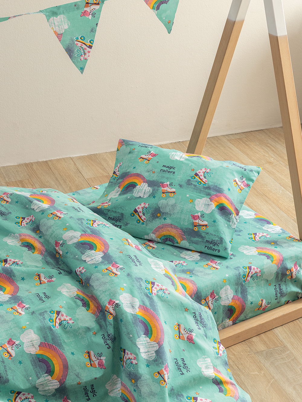 Σετ Παπλωματοθήκη Μονή My Kingdom 160x240 MK774