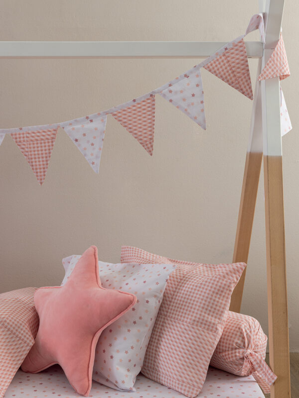 Διακοσμητικά σημαιάκια Bon Bon 240cm BB100-BB101 ROSE