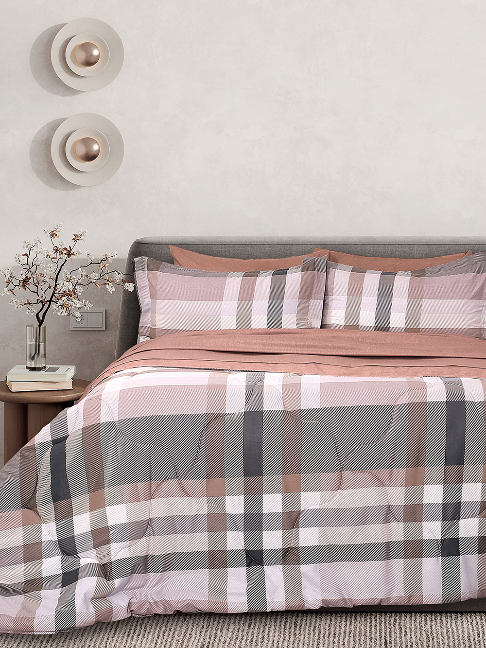 Σετ Πάπλωμα & Σεντόνια Υπέρδιπλα Bed In A Bag B0693 Σετ Πάπλωμα & Σεντόνια Υπέρδιπλα Bed In A Bag B0693