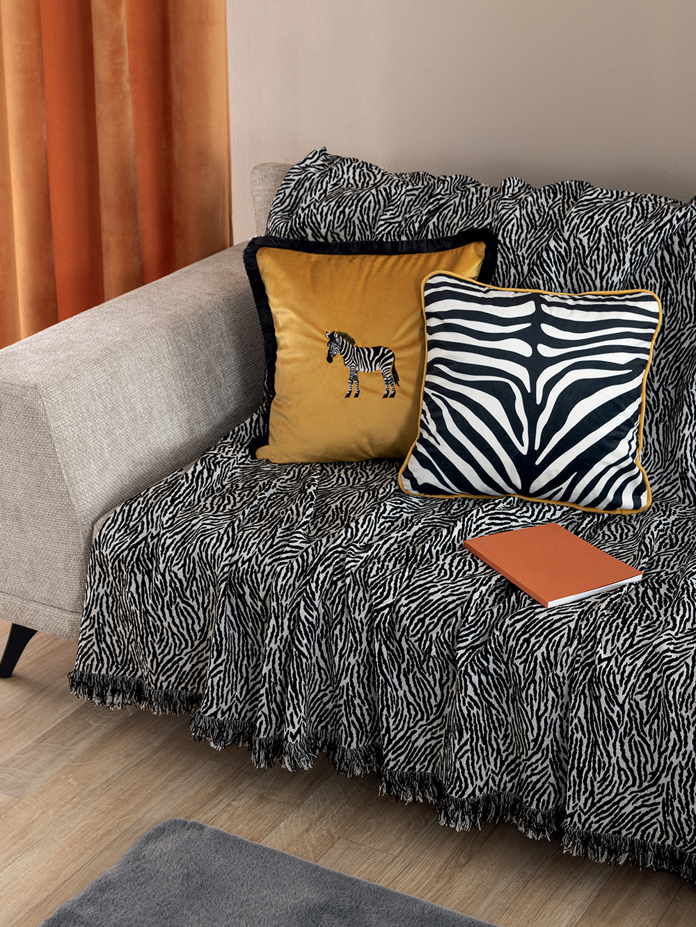 Ριχτάρι Διθέσιου Καναπέ GREVI BLACK