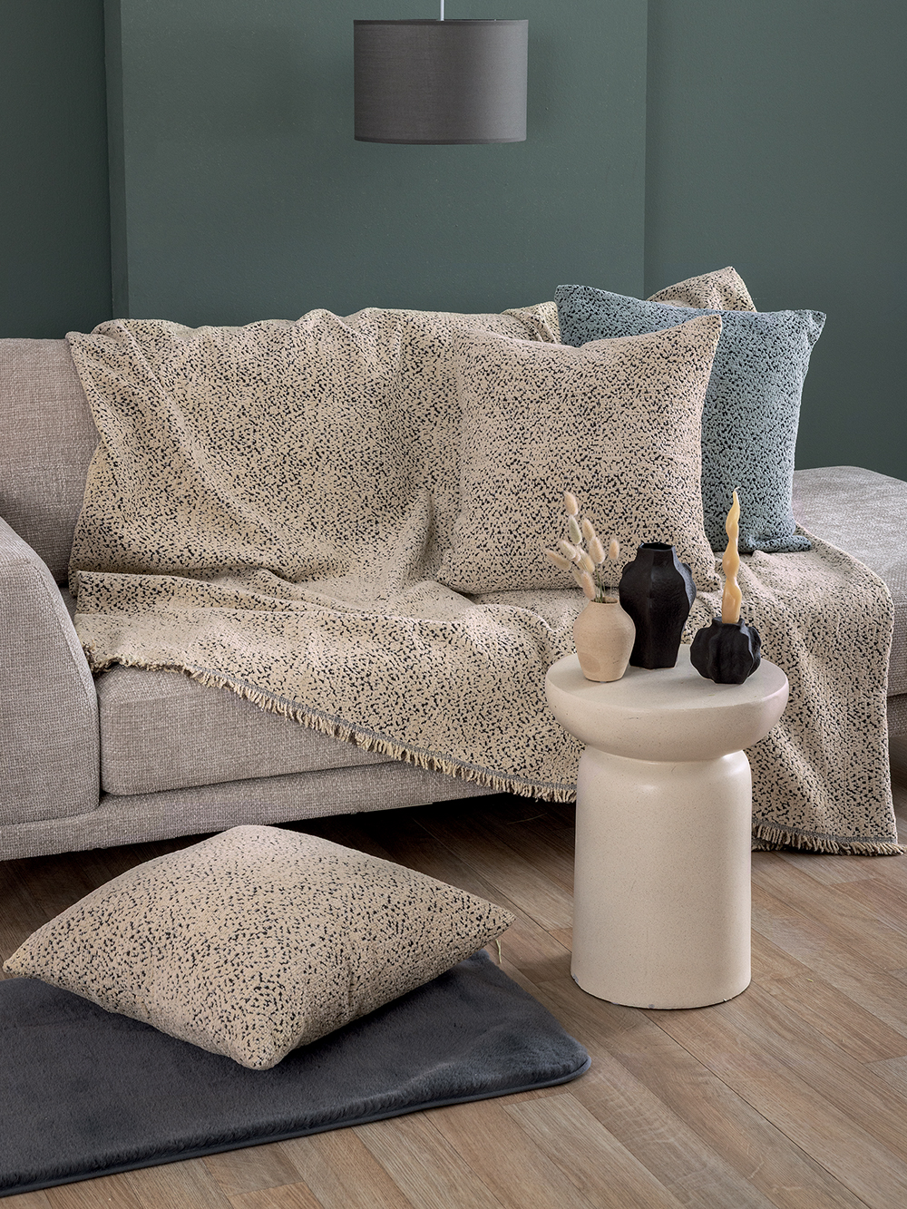 Ριχτάρι Τετραθέσιου Καναπέ AGNI ECRU Ριχτάρι Τετραθέσιου Καναπέ AGNI ECRU