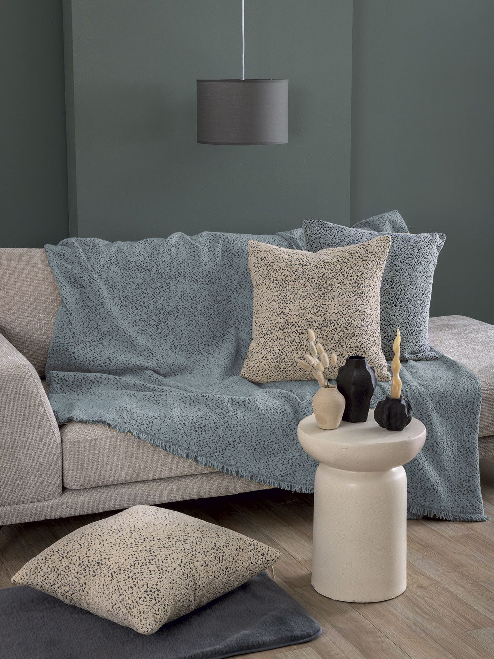 Ριχτάρι Τετραθέσιου Καναπέ AGNI MINT