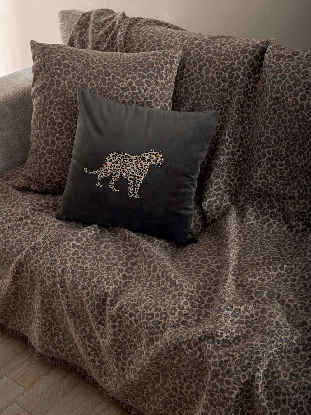 Διακοσμητικη Μαξιλαροθηκη 55x55 RAMA MOKA