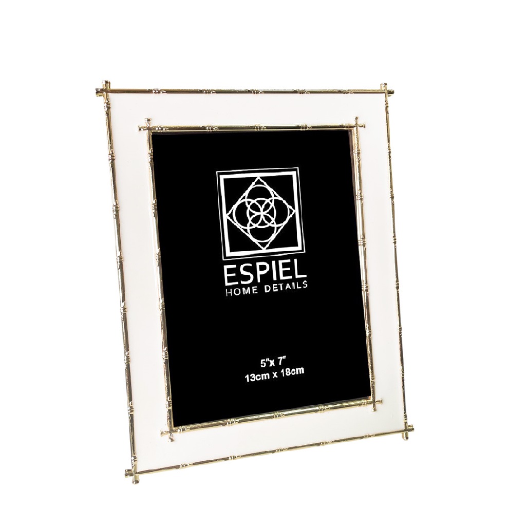 ΚΟΡΝΙΖΑ ΜΕΤΑΛΛΙΚΗ ΧΡΥΣΟ ΛΕΥΚΟ 13X18ΕΚ