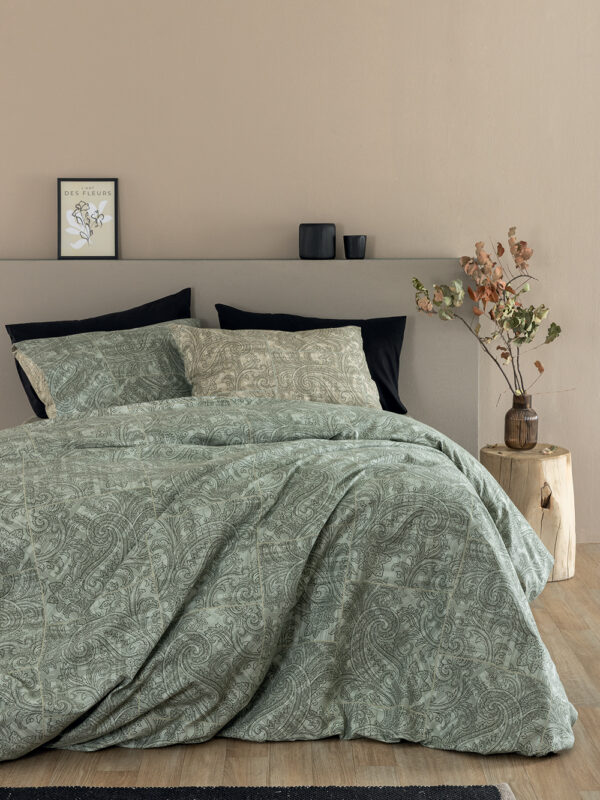 Σετ Παπλωματοθήκη Υπέρδιπλη Flannel Beauty 240x250 FB0241