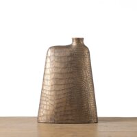 ΒΑΖΟ ΑΝΑΓΛ. ΧΡΥΣΟ "ΚΡΟΚΟ" ΠΟΛΥΡΕΖ. 22X7X30ΕΚ