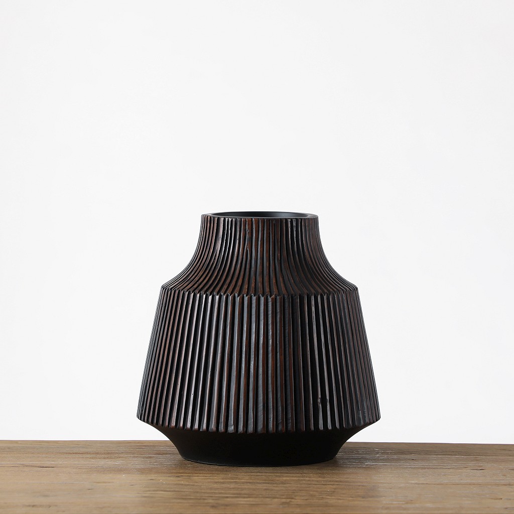 ΒΑΖΟ ΑΝΑΓΛ. ΚΑΦΕ "ΡΙΓΑ" ΠΟΛΥΡΕΖ. 24,5X24,5X24,5ΕΚ