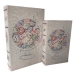 ΚΟΥΤΙ ΞΥΛΙΝΟ ΣΕΤ2 30X20X6,5-24X15X4.5CM