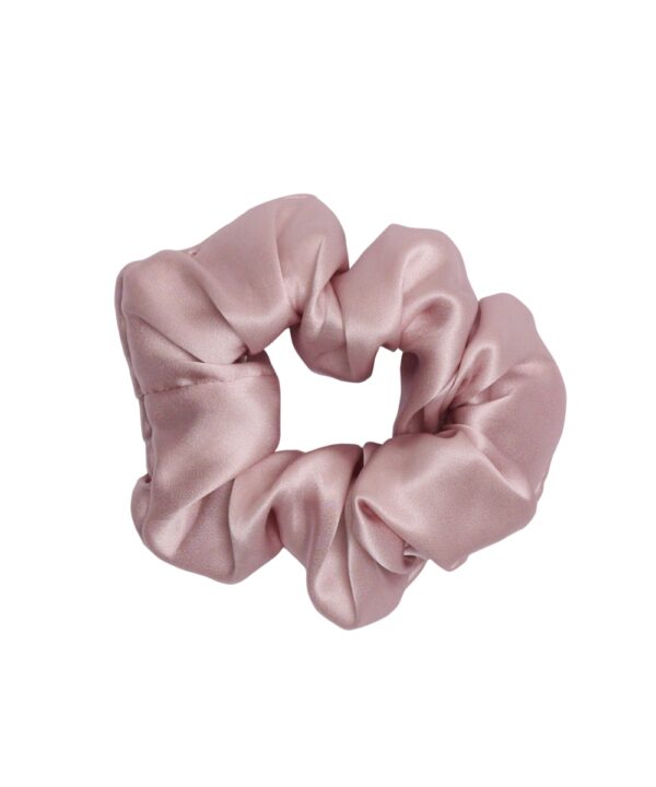 SILK SCRUNCHIE 14 ΚΟΚΚΑΛΑΚΙ ΜΑΛΛΙΩΝ  100% PURE SILK 16mm