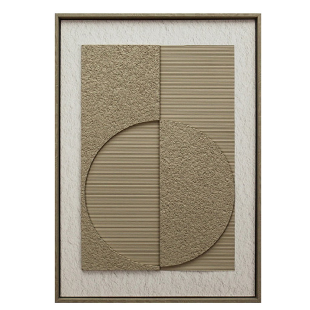 ΠΙΝΑΚΑΣ ΣΕ 3D ΜΠΕΖ PVC/MDF 50X70X2,9ΕΚ