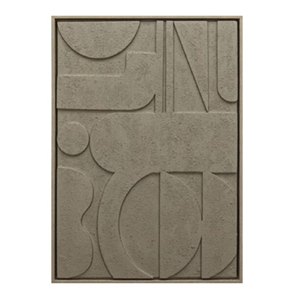 ΠΙΝΑΚΑΣ ΣΕ 3D ΜΠΕΖ PVC/MDF 50X70X3ΕΚ