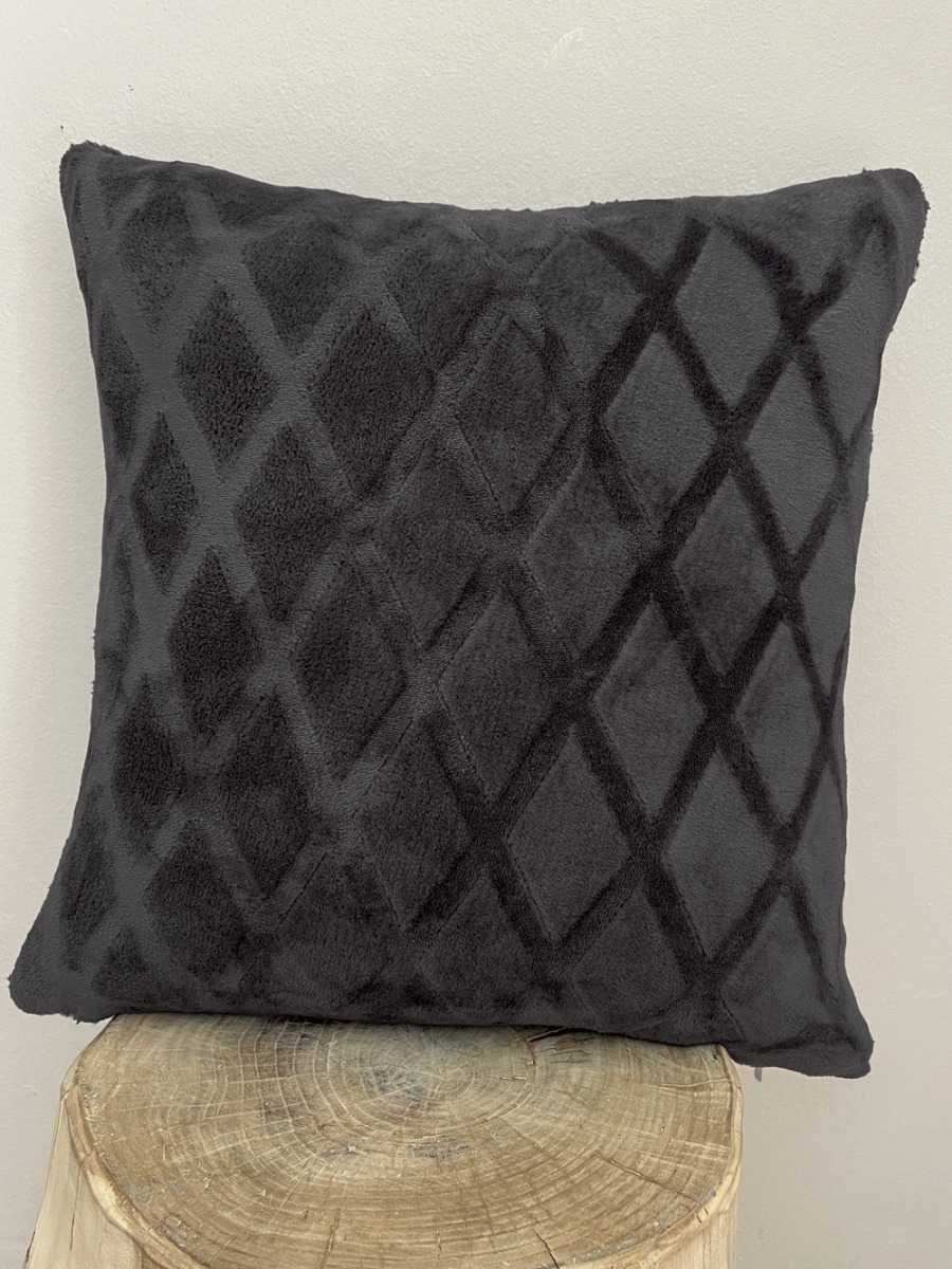 Διακοσμητικη Μαξιλαροθηκη Nadine 50x50 NADINE/2 COAL