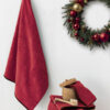 Σετ Πετσετες Towels Collection BROOKLYN RED